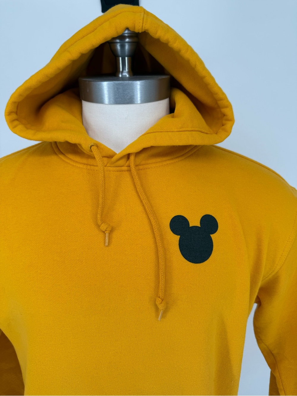 Disney X. Neff Mickey Mouse Gold Graphic Hooded Sweatshirt Size Medium